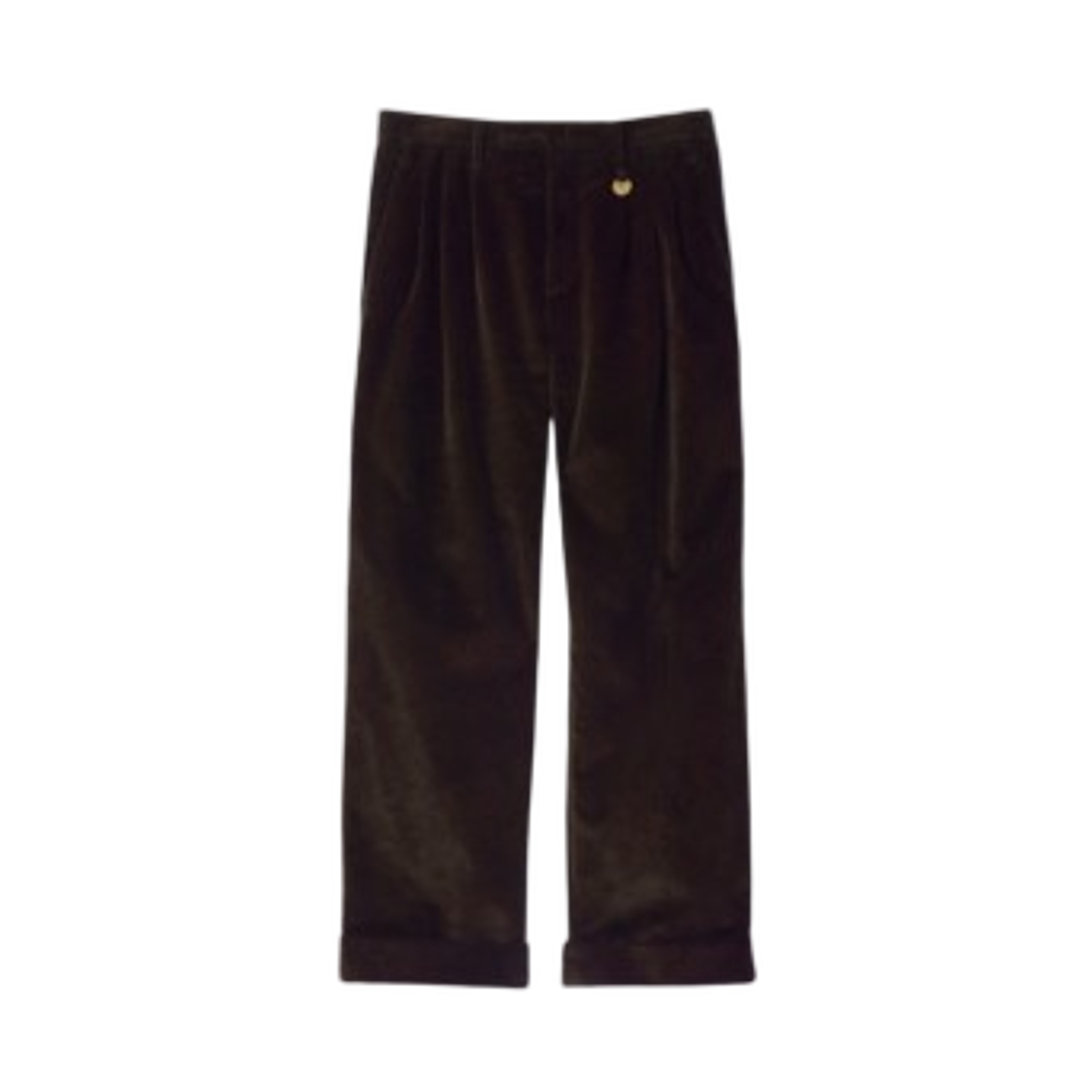 81168971 Burberry Corduroy Trousers Clove Brown