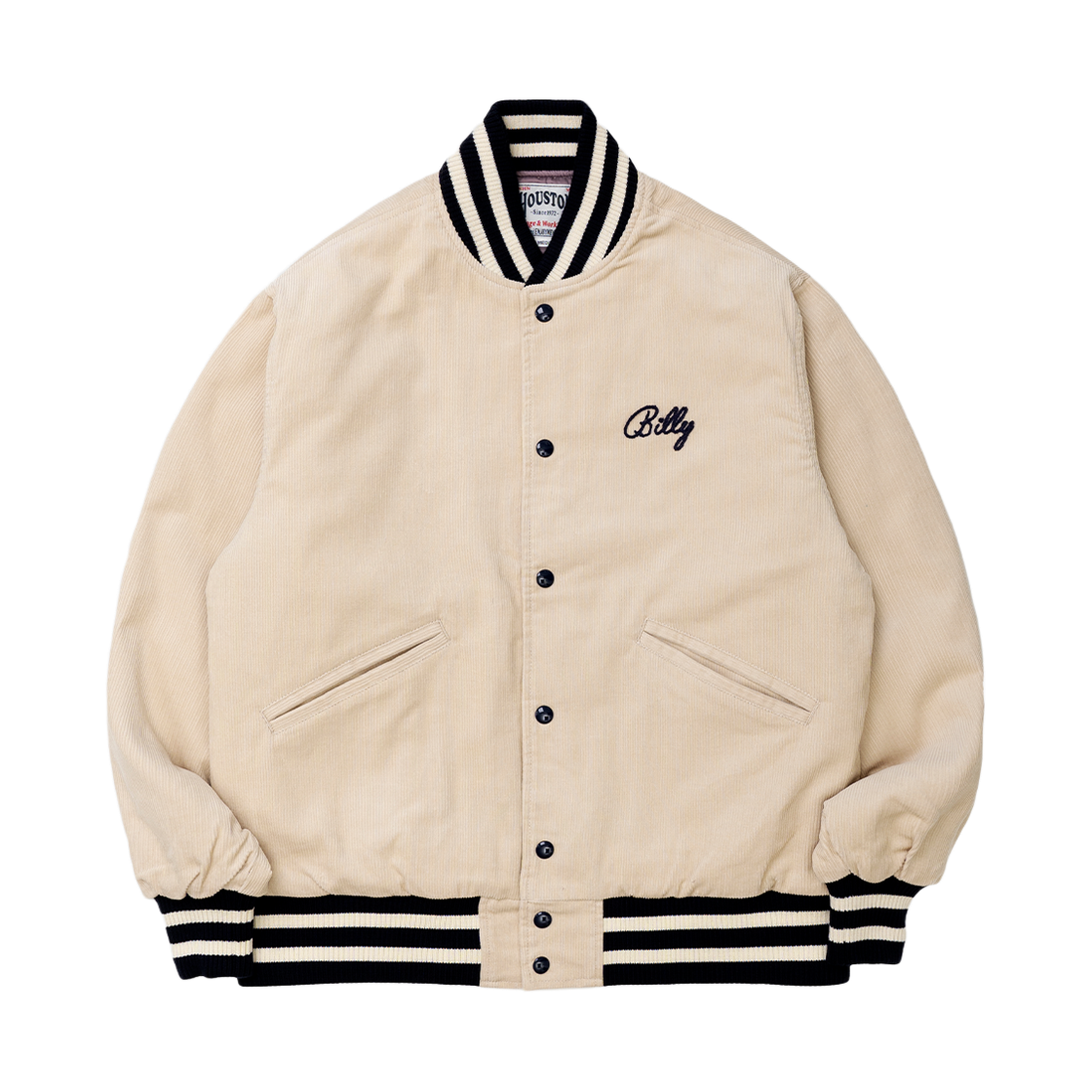 51567NT Houston Japan Corduroy Stadium Jacket Natural 51567