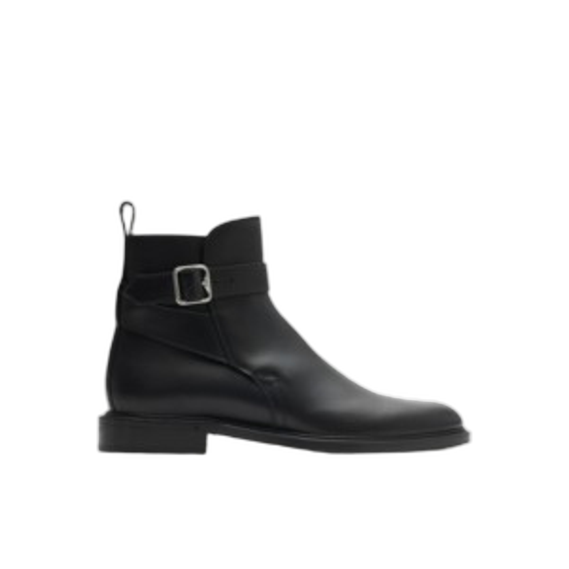 버버리 레더 메너 조드퍼 부츠 블랙(Burberry Leather Manor Jodhpur Boots Black) - 1