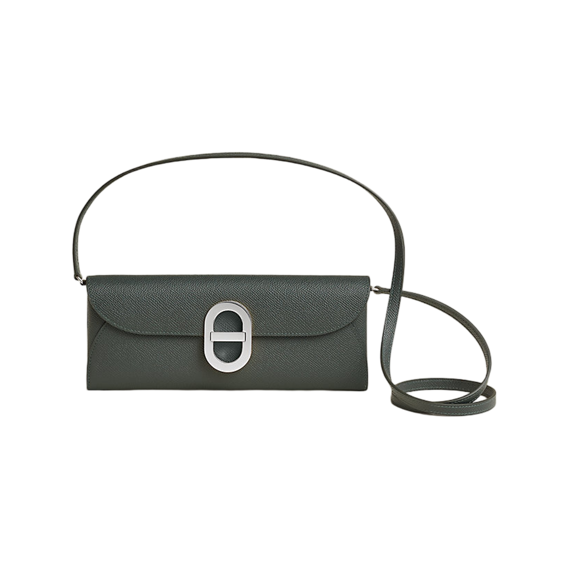 에르메스 마이용 투 고 월릿 엡솜 & 팔라듐 하드웨어 베르 망그로브(Hermes Maillon To Go Wallet Epsom & Palladium Vert Mangrove) - 1