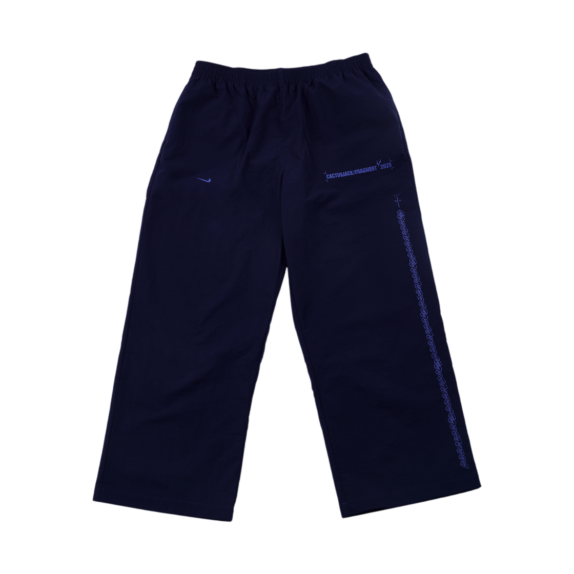 트래비스 스캇 캑터스 잭 × 프라그먼트 × 나이키 도쿄 윈드브레이커 팬츠 네이비(Travis Scott Cactus Jack x Fragment x Nike Tokyo Windbreaker Pants Navy)