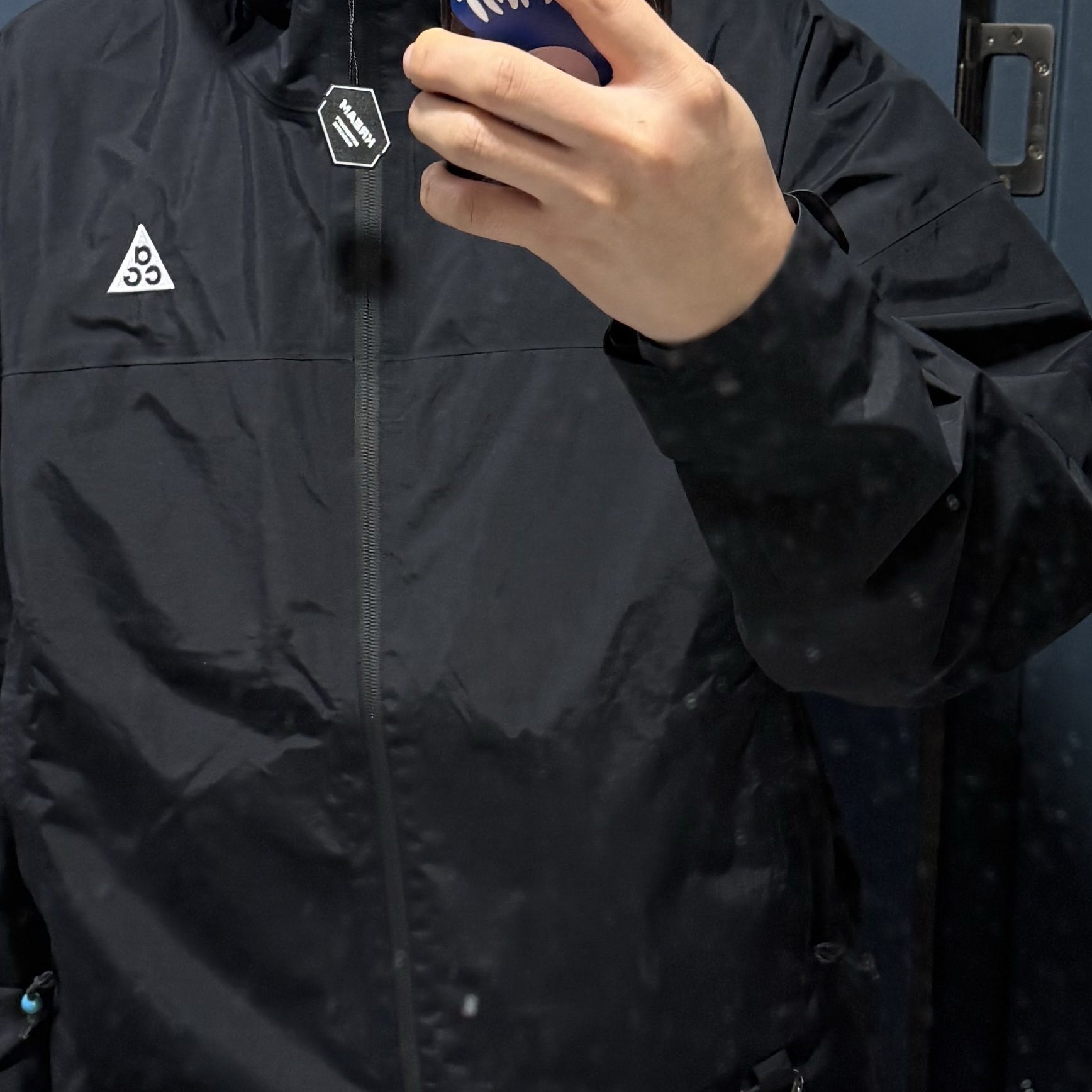 On Running x Post Archive Faction (Paf) Cloudmonster 2 Black Magnet, Supreme x Umbro Gradient Track Pant Pink - 25FW 착용 스타일 - 2