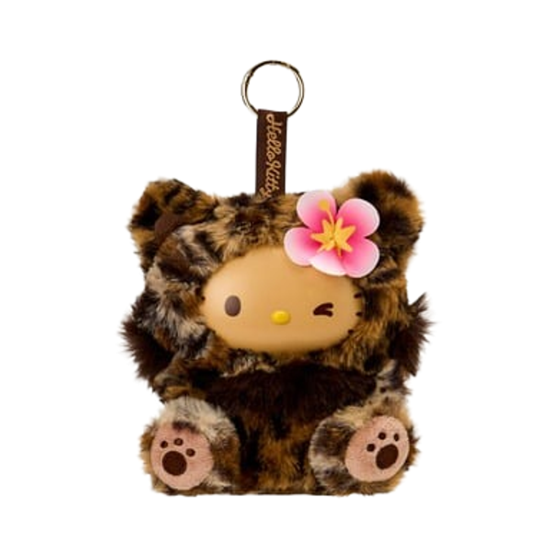 산리오 헬로 키티 파인 페이스 캣 브라운(Sanrio Hello Kitty Fine Face Cat Brown)