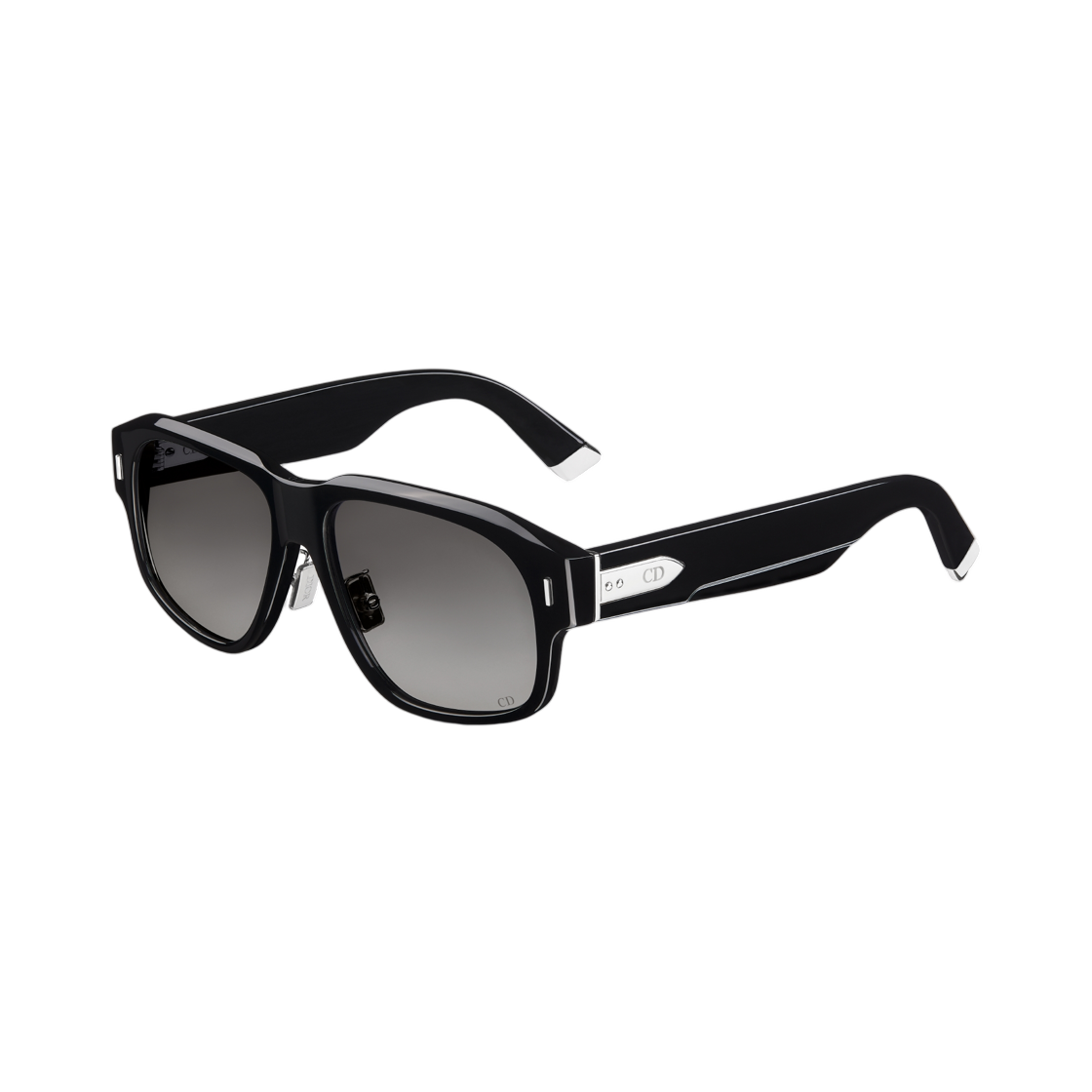디올 테일러링 N1F 선글라스 네비게이터 선글라스 블랙(Dior Tailoring N1F Sunglasses Navigator Sunglasses Black) - 2