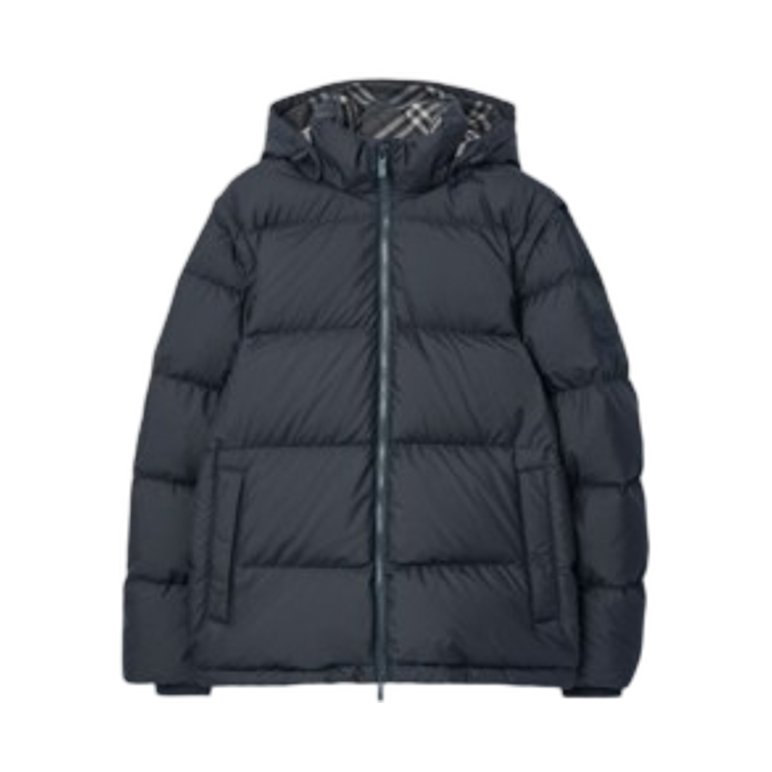 81126611 Burberry Detachable Sleeve Puffer Jacket Navy