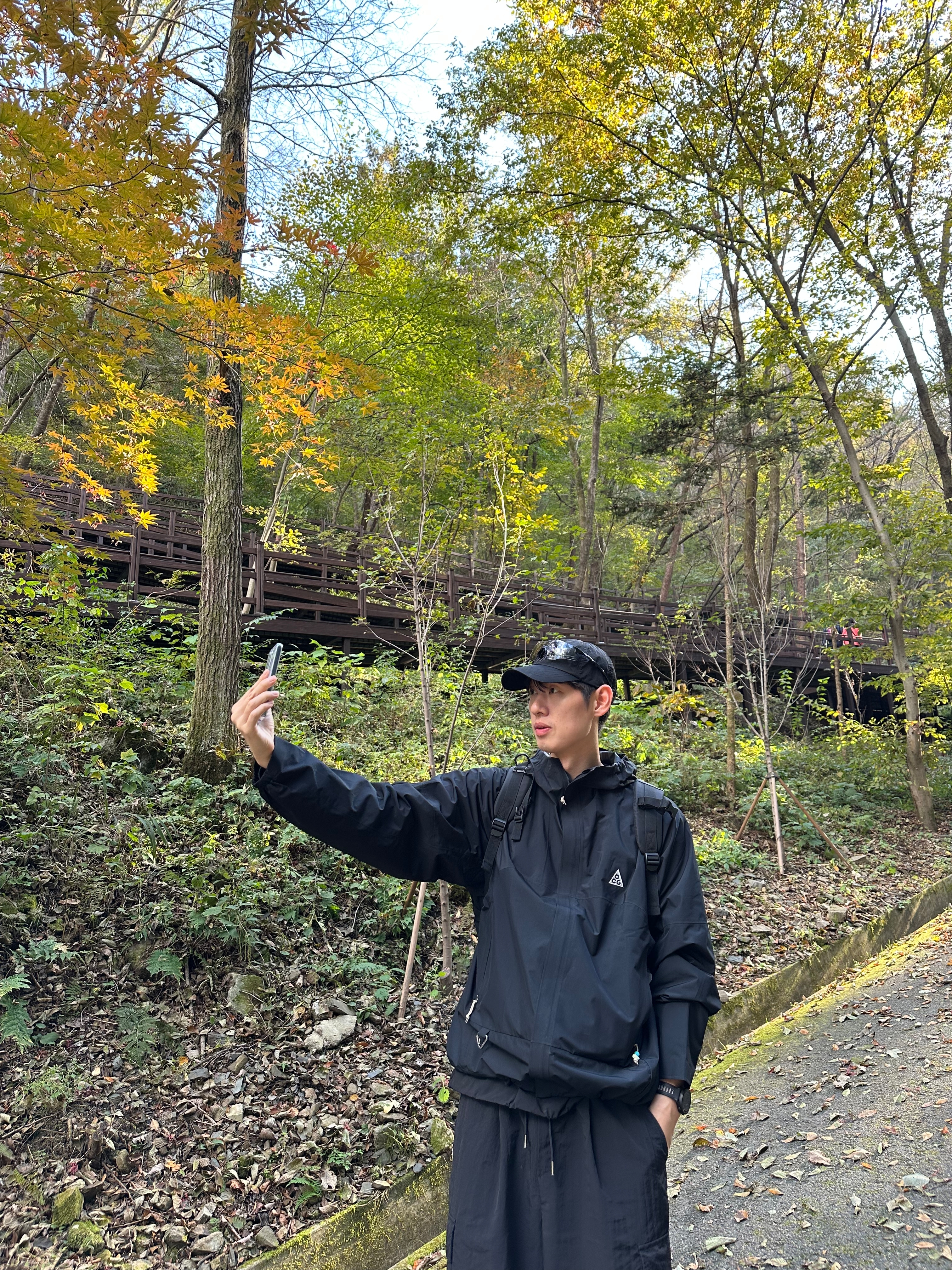 Nike ACG Storm-Fit ADV Cascade Rains Full Zip Jacket Black - Asia, Asics Unlimited Gel-Kayano 14 Carrier Grey Black 착용 스타일 - 1