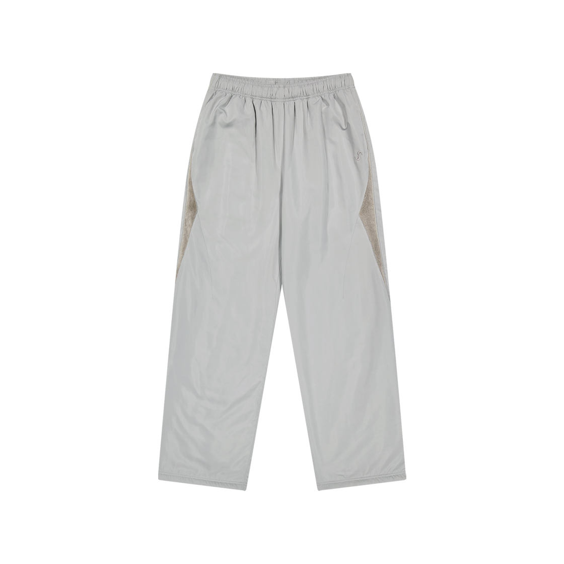 OJ25FWTR003GR OJOS Fleece Lined Nylon Pants Grey