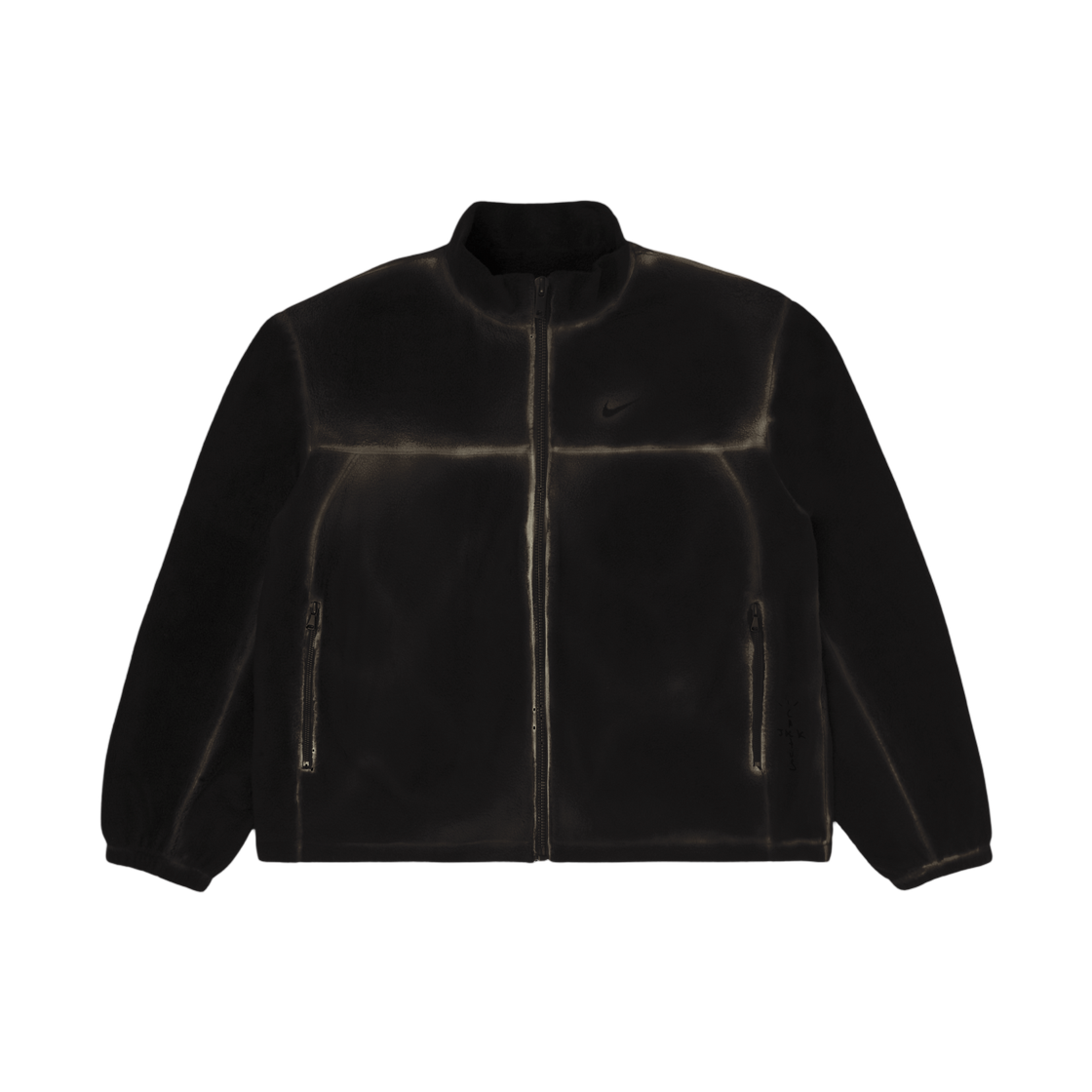 트래비스 스캇 캑터스 잭 × 프라그먼트 × 나이키 플리스 집업 자켓 브라운(Travis Scott Cactus Jack x Fragment x Nike Fleece Zip Jacket Brown)