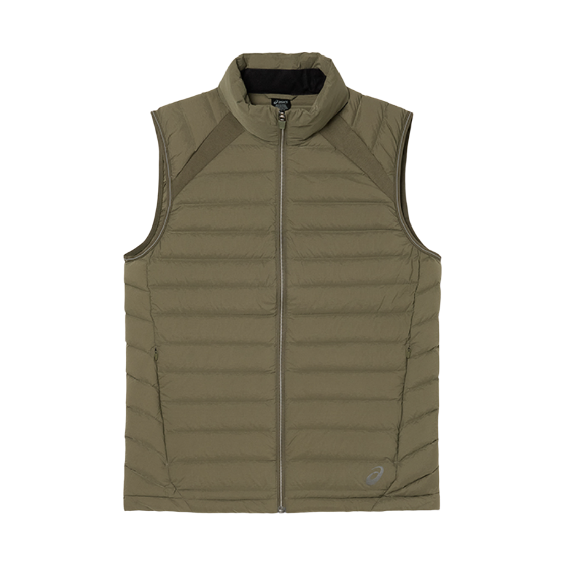 2031F370-300 Asics Lightweight Down Vest Mantle Green