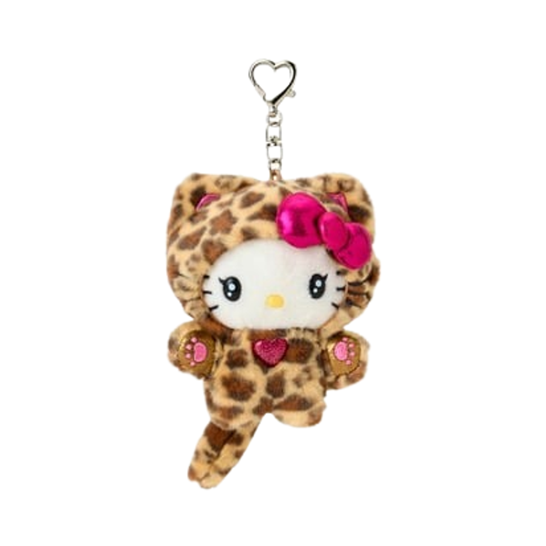 114677 Sanrio Hello Kitty Sanrio Gyaruneko Mascot Holder Brown