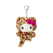 Sanrio Hello Kitty Sanrio Gyaruneko Mascot Holder Brown