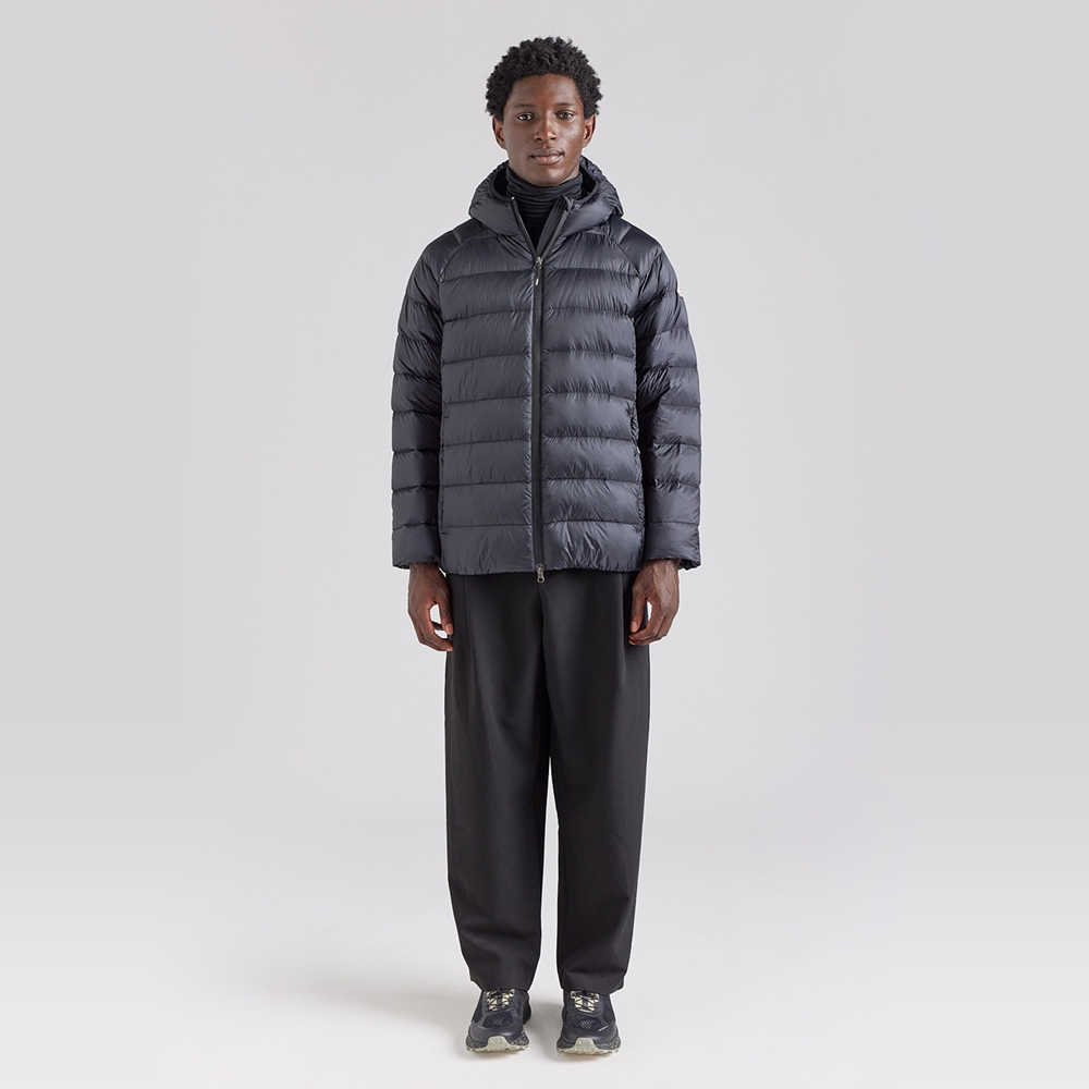 피레넥스 (24FW) ARIAL Hooded Down Jacket - Black(Pyrenex (24FW) ARIAL Hooded Down Jacket - Black) - 2