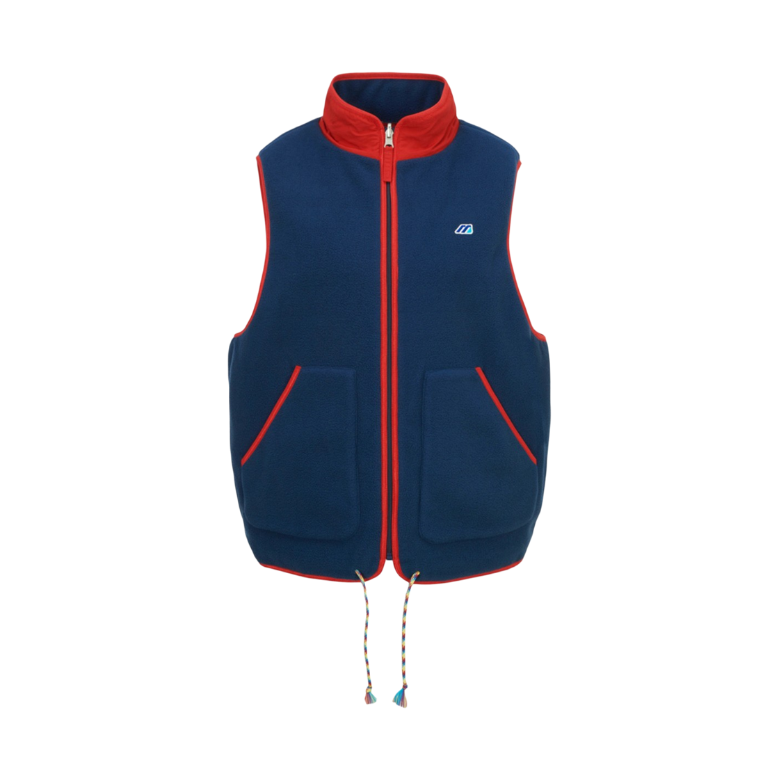 32YE5G8114 Mizuno Monogram M Reversible Vest Navy
