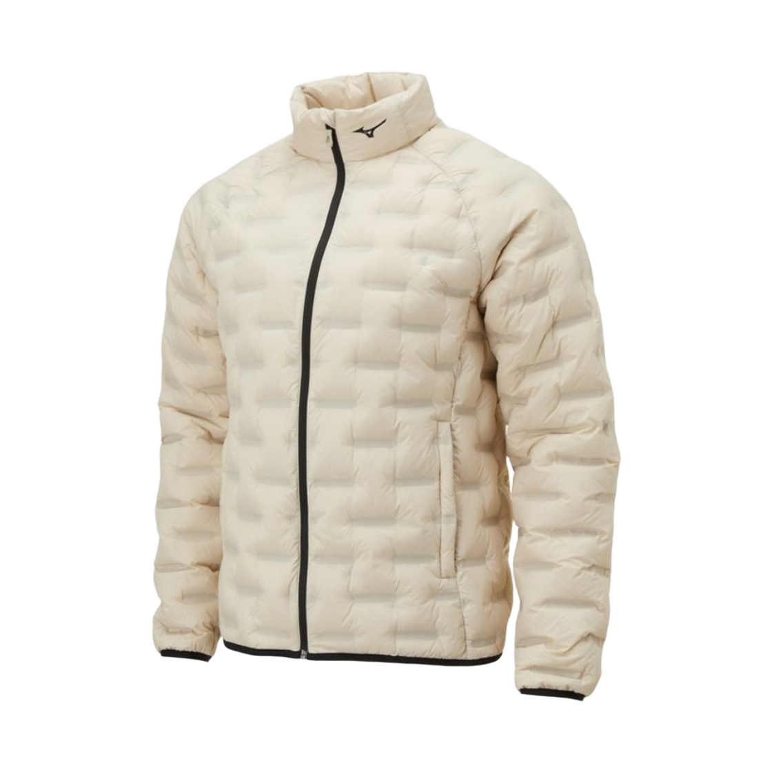 32YE363949 Mizuno Light Goose Down Jacket Beige