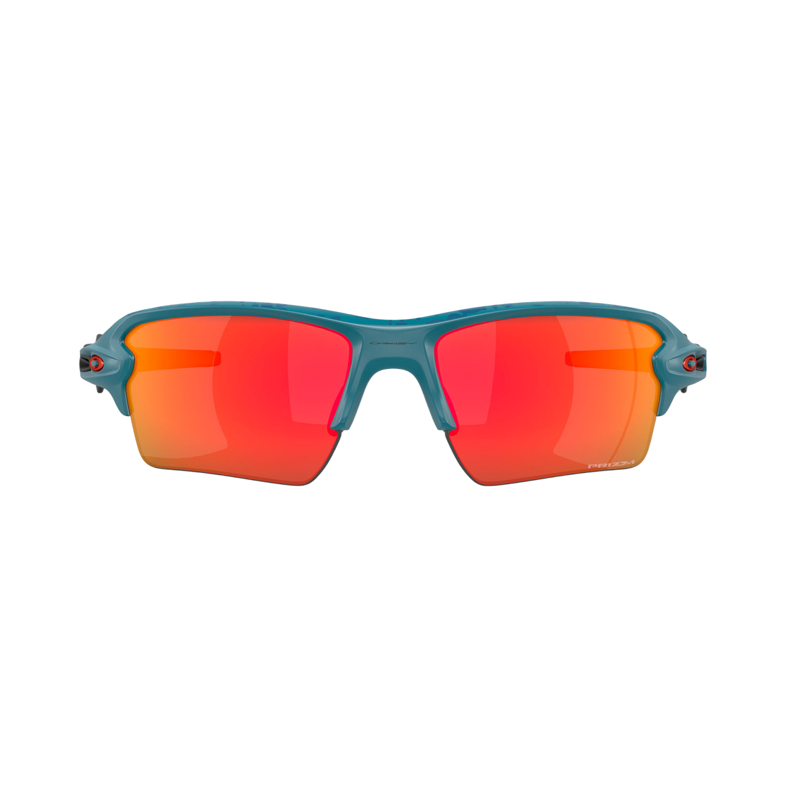 오클리 플랙 2.0 XL 매트 발삼 프레임 프리즘 루비 렌즈 하이 브릿지 핏(Oakley Flak 2.0 XL Matte Balsam Frame Prizm Ruby Lenses High Bridge Fit) - 1