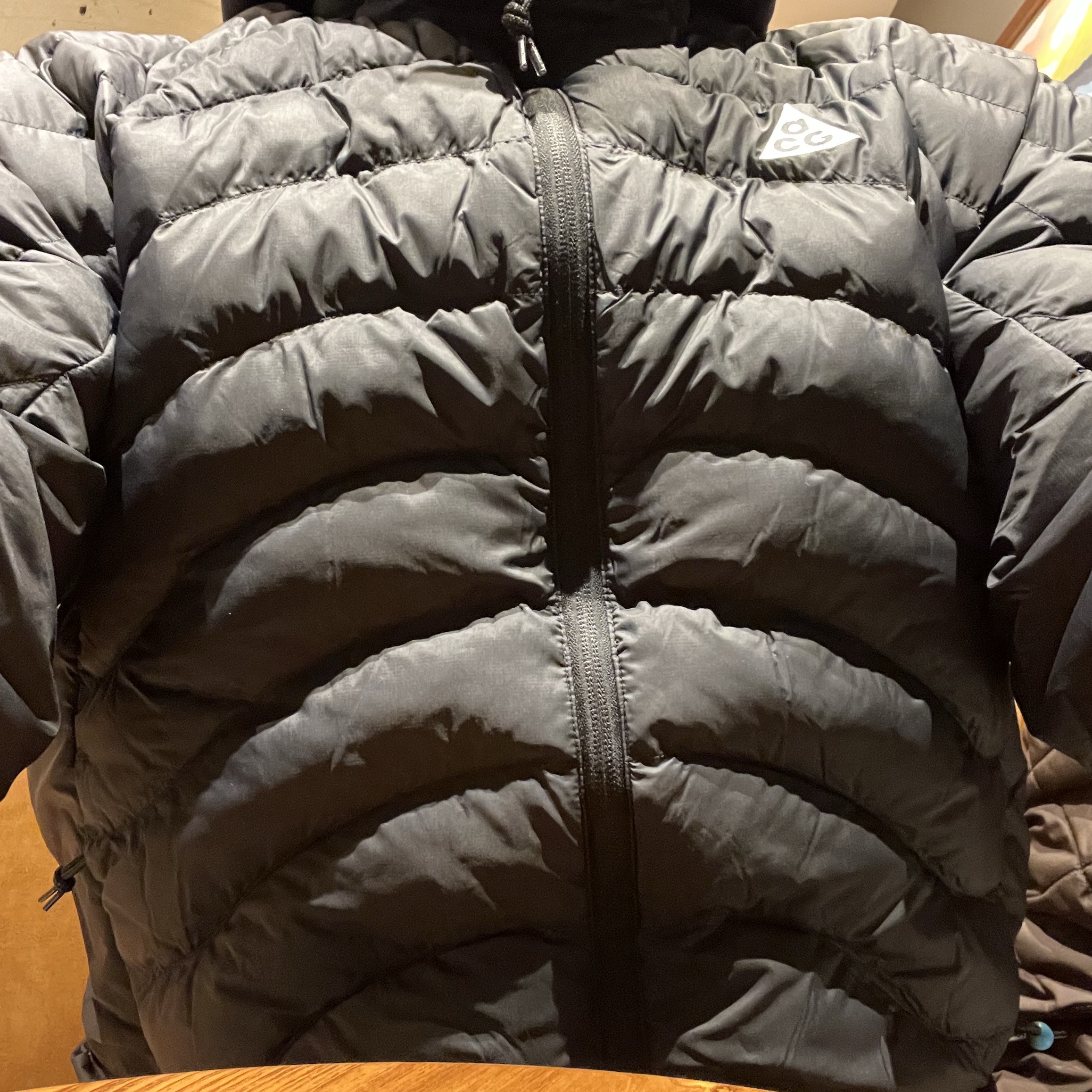 Nike ACG Lava Flow Therma-Fit ADV Jacket Black Summit White - Asia 착용 스타일