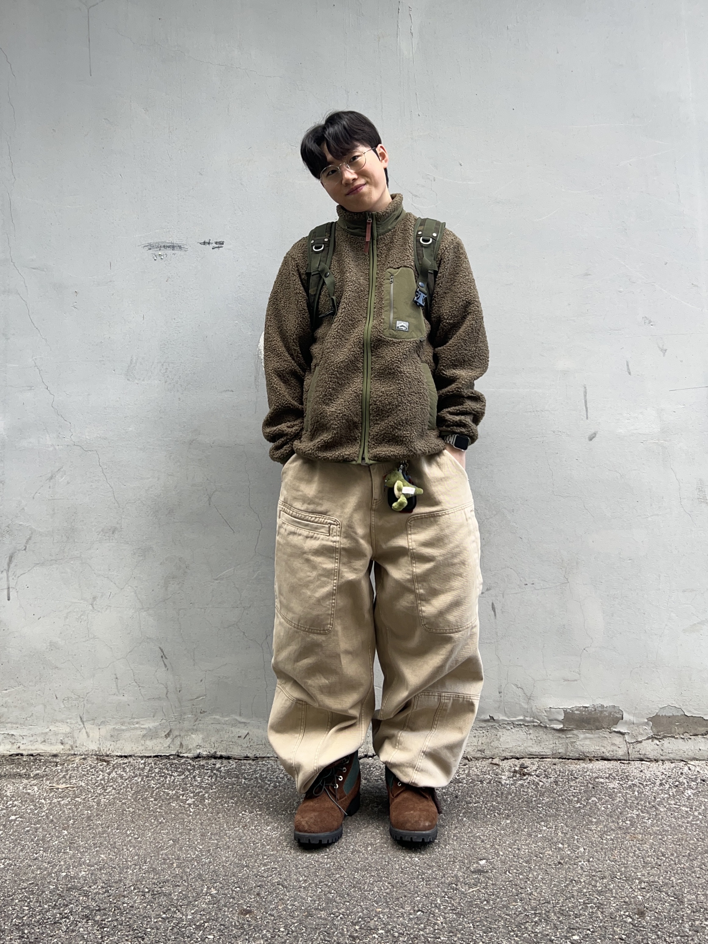 Timberland x Thisisneverthat 6 inch Boot Brown - Wide 착용 스타일