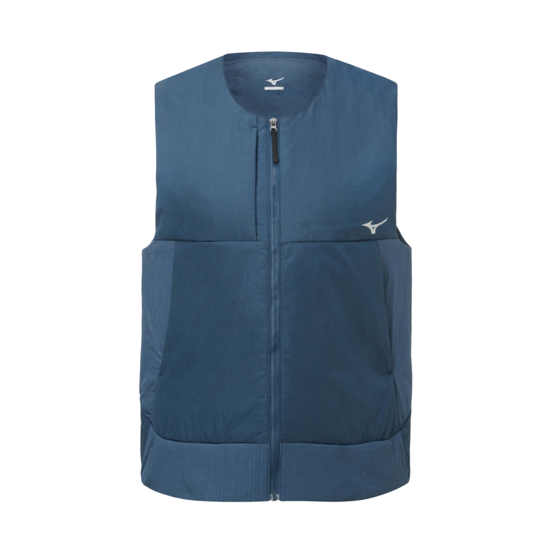 32YE460116 Mizuno Running Padding Vest Indigo