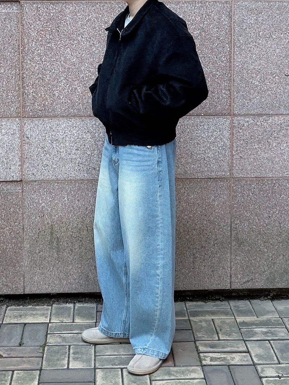 noun Corduroy Denim Pants Light Blue, Clarks Desert Trek Taupe Nubuck 착용 스타일 - 2