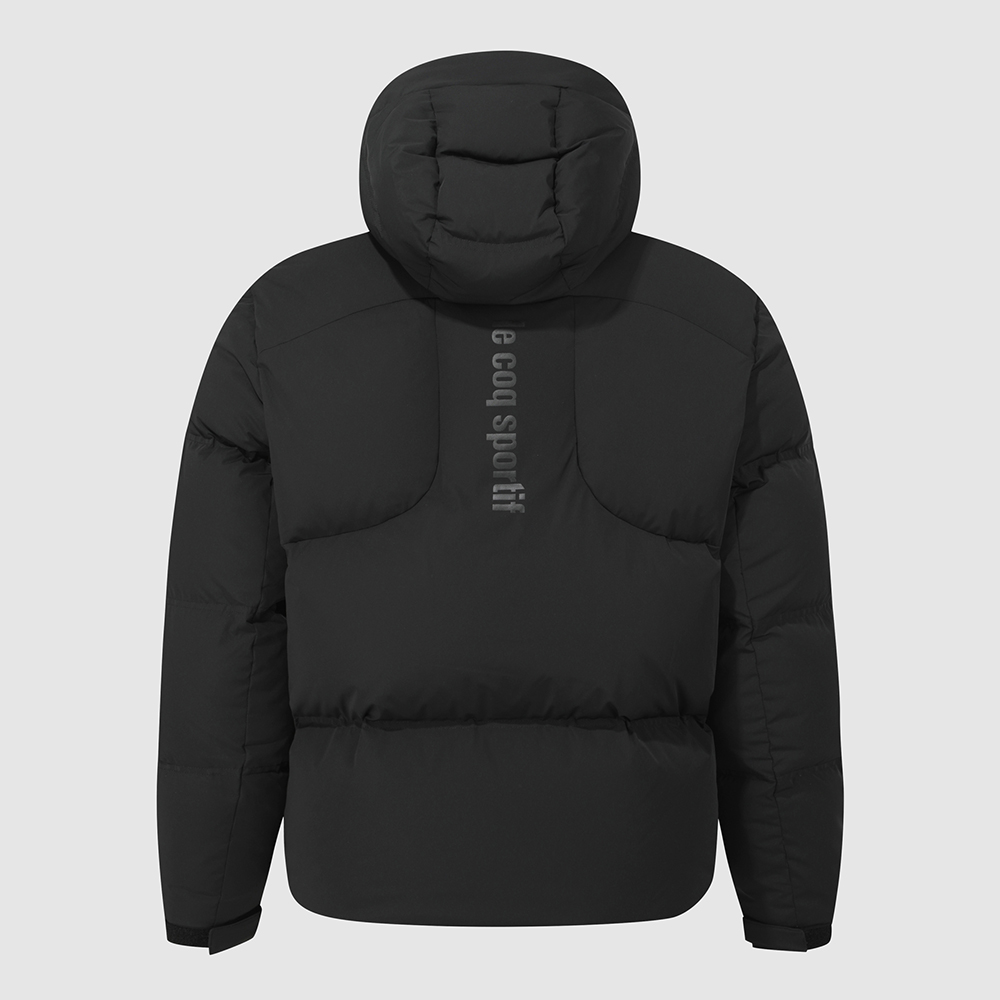 르꼬끄 스포르티브 유니 레귤러핏 벤쳐 구스 숏다운자켓 - 블랙 QQ423EDJN1(le coq sportif Venture Goose Short Down Jacket Black) - 3