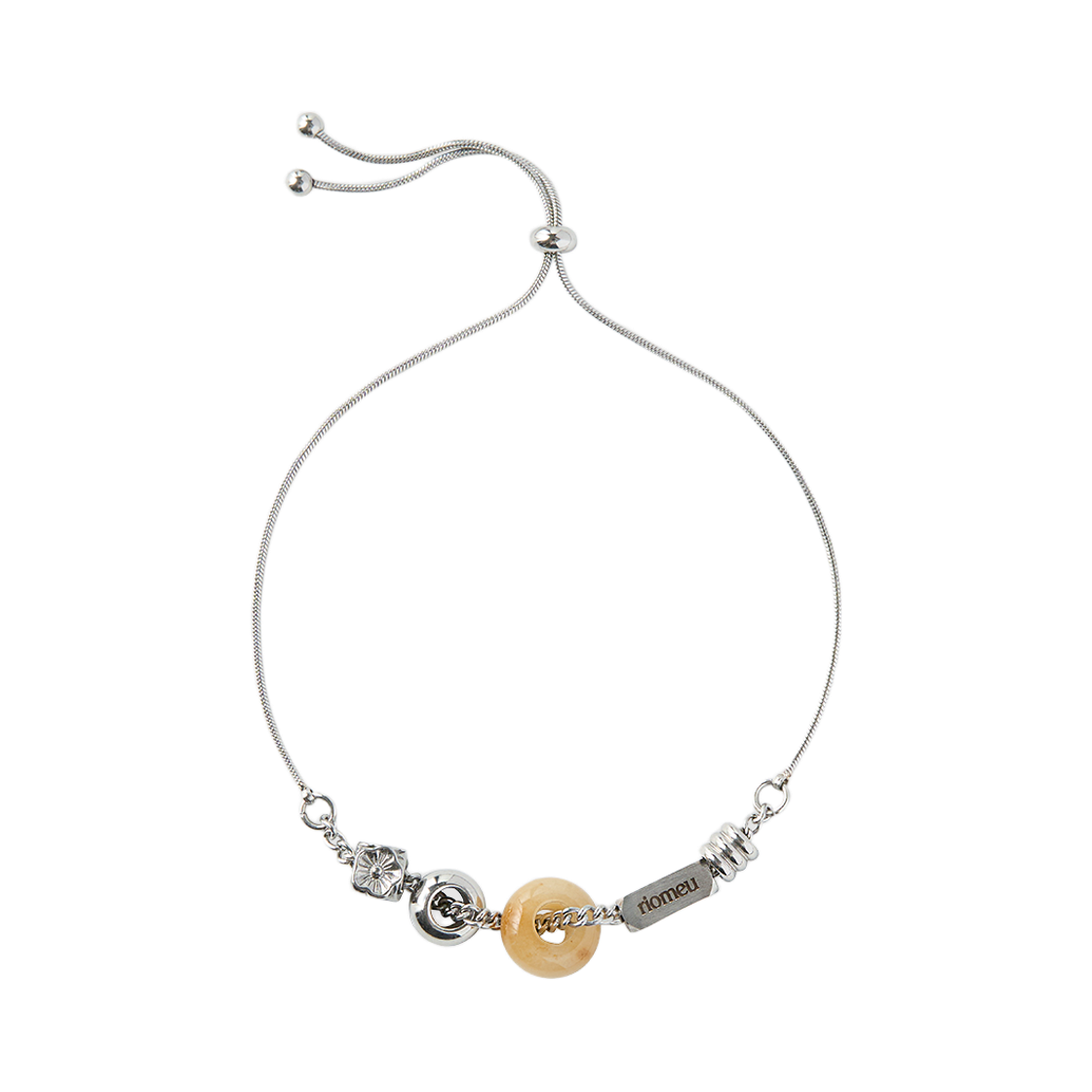 리오므 레이어드 드롭 체인 팔찌(Riomeu Layered Drop Chain Bracelet)