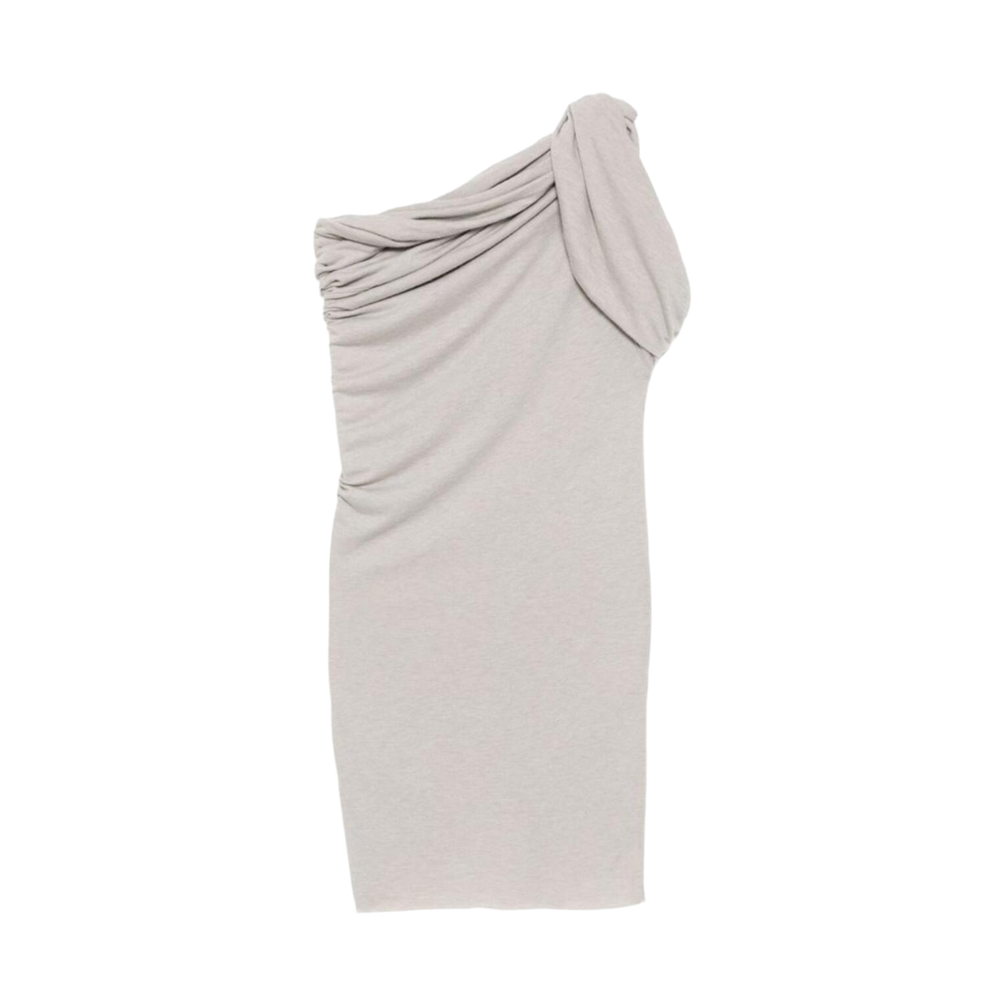 RP02E4110-JR-08 (W) Rick Owens Twist Cotton Tank Top Pearl