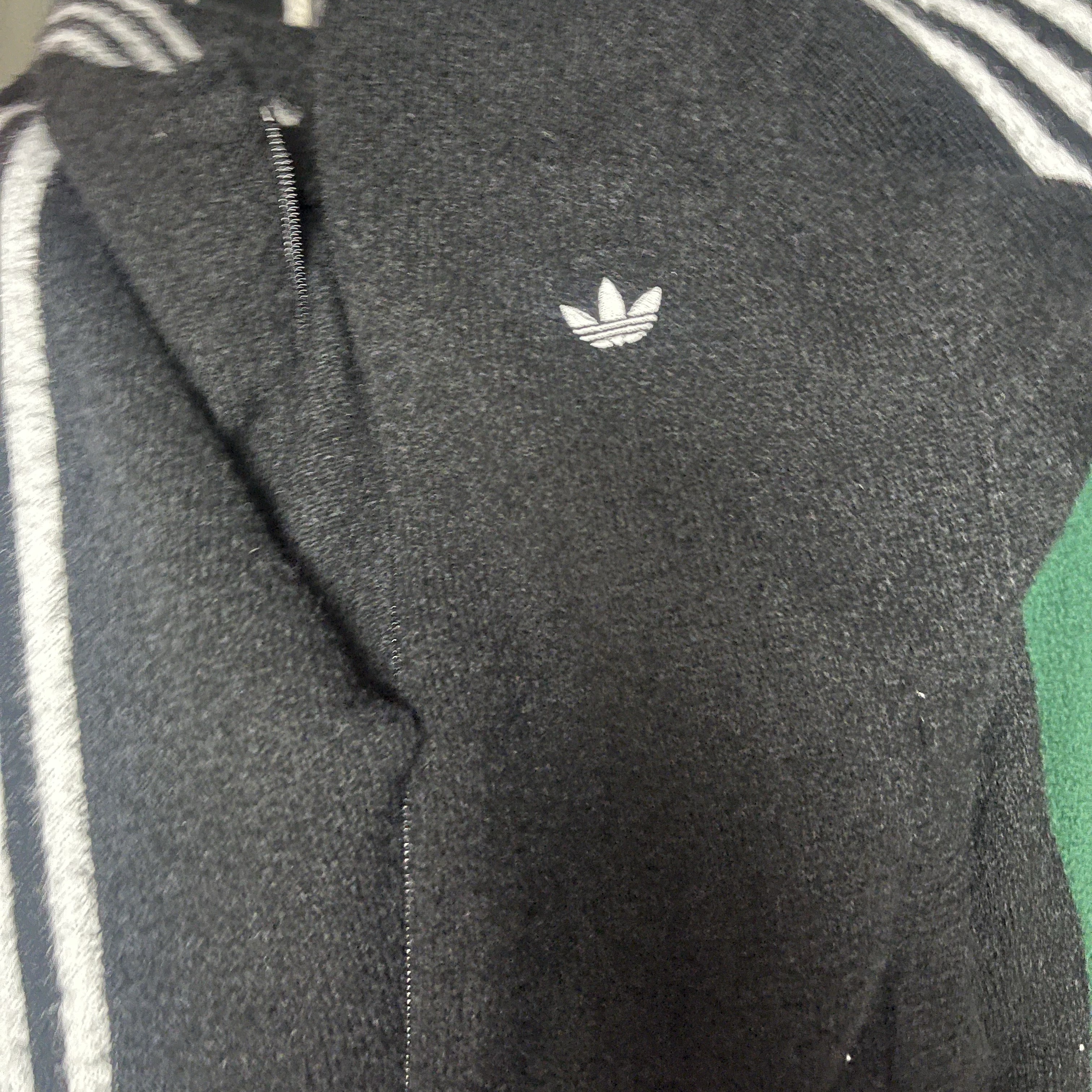 Adidas Knit Superstar Track Top Black - KR Sizing 착용 스타일