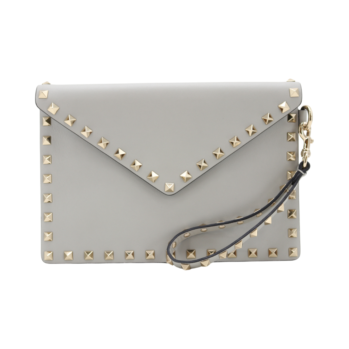 IT2F97LO7CT9 Valentino Rockstud Strap Clutch