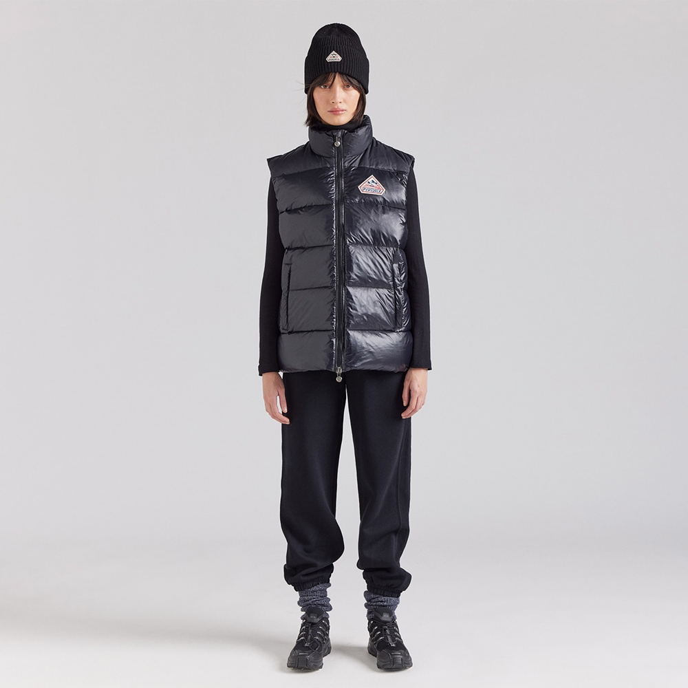피레넥스 (24FW) 존 유니섹스 슬리브리스 다운 자켓 - 블랙(Pyrenex (24FW) JOHN Unisex Sleeveless Down Jacket - Black) - 3