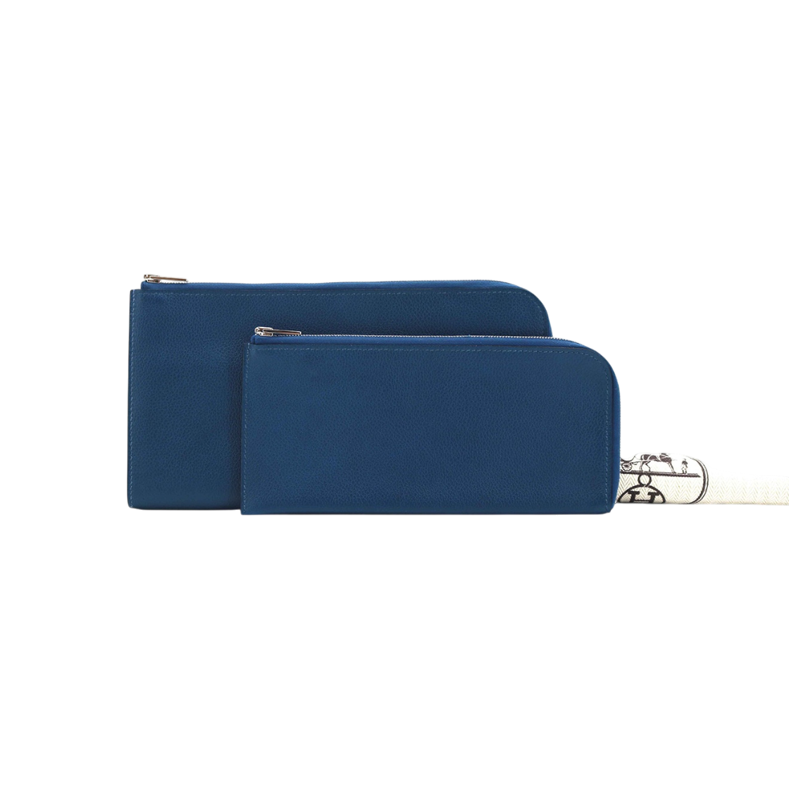 ITO58LFQV47P Hermes Remix Voyage Twist Long Wallet with Y Engraving