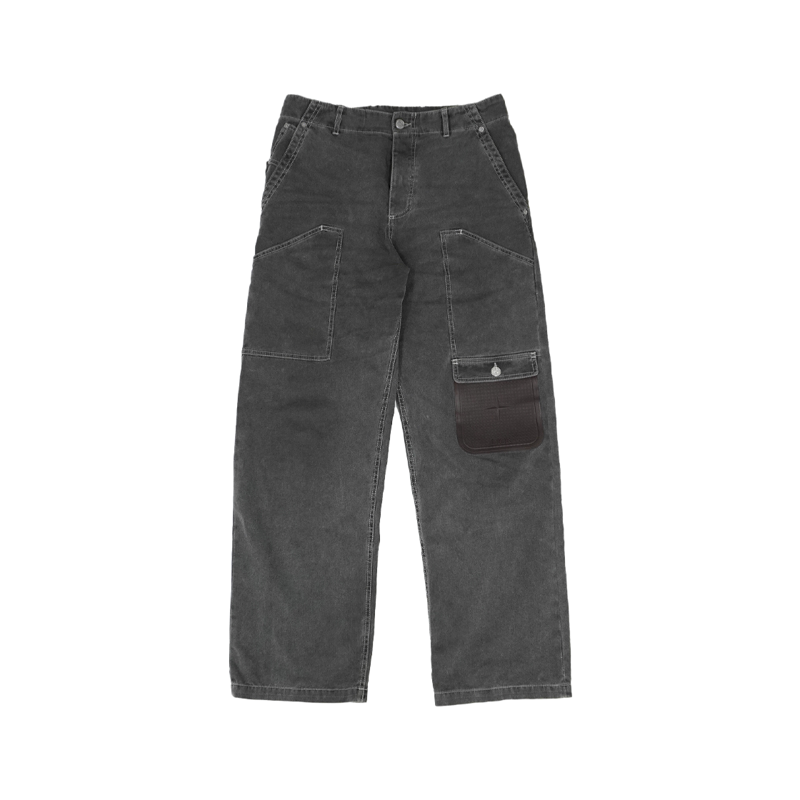 ITDV5C6WWQCT Dior x Stone Island Cargo Jeans in Cotton Canvas