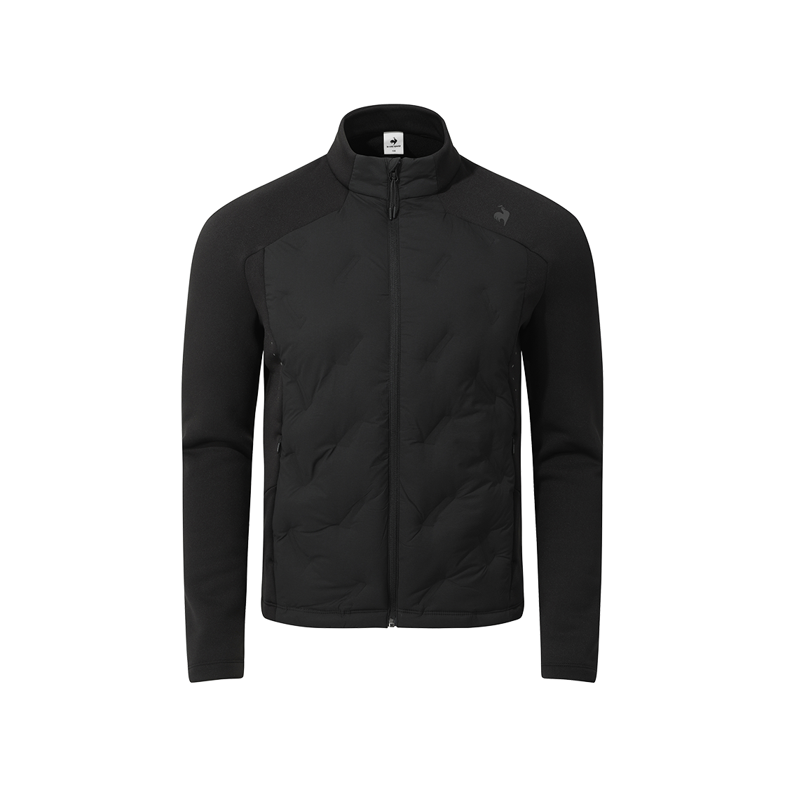 QQ423EPDO5_BLK0 le coq sportif Uni Lightweight Hybrid Padded Jacket Black