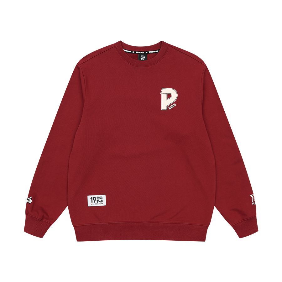 FRTFSW02 [예약배송] WILLBE PLAY Pintos SweatShirt Burgundy