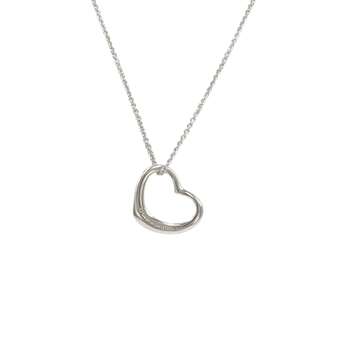 IT7D4BMQT78G Tiffany & Co. Elsa Peretti Open Heart 22mm Necklace No. 100