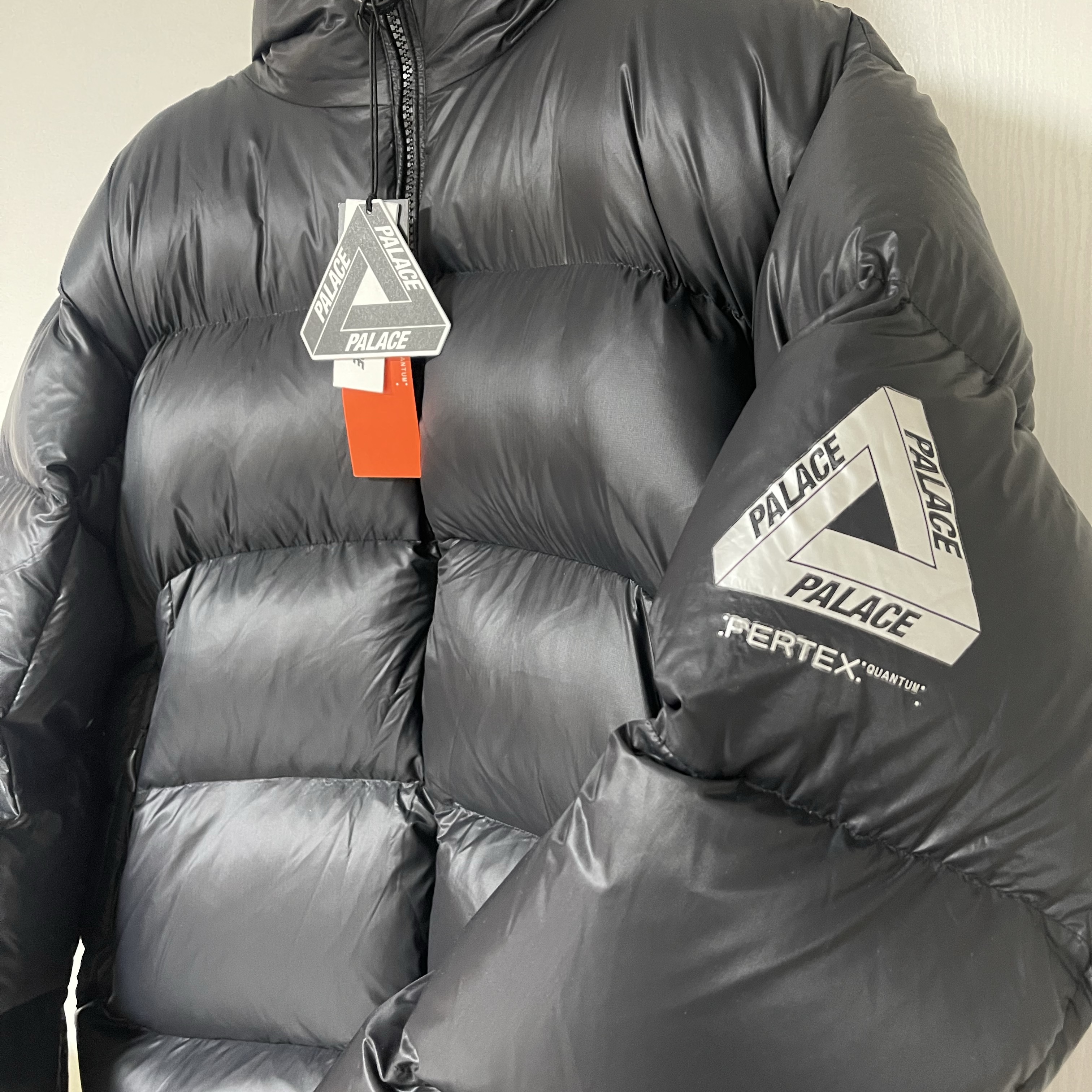 Palace Pertex Opaque Balaclava Puffa Black - 24FW 착용 스타일