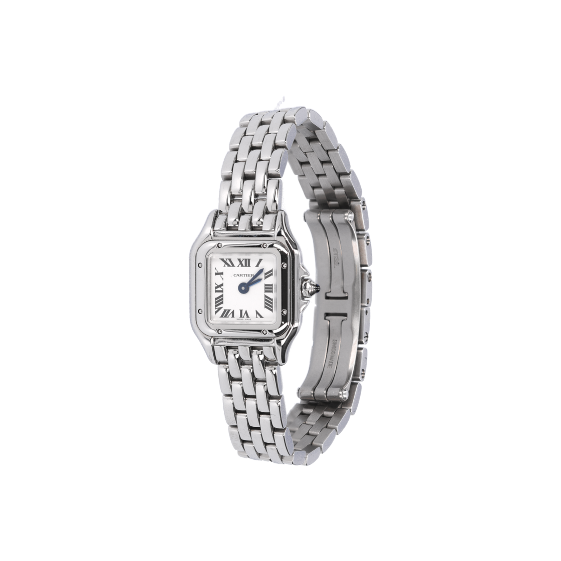 IT5Q5P3LBUED Cartier WSPN0019 Mini Panther Quartz Steel Watch