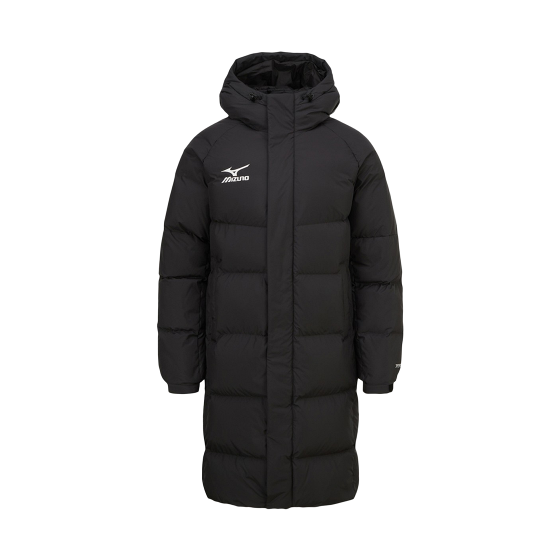 32YE5G4409 Mizuno Down Bench Coat Black