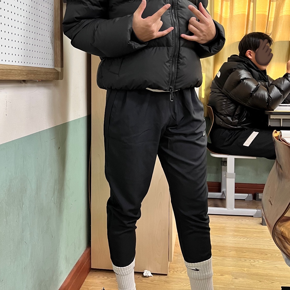 Nike Dri-Fit Challenger Woven Pants Black - Asia 착용 스타일