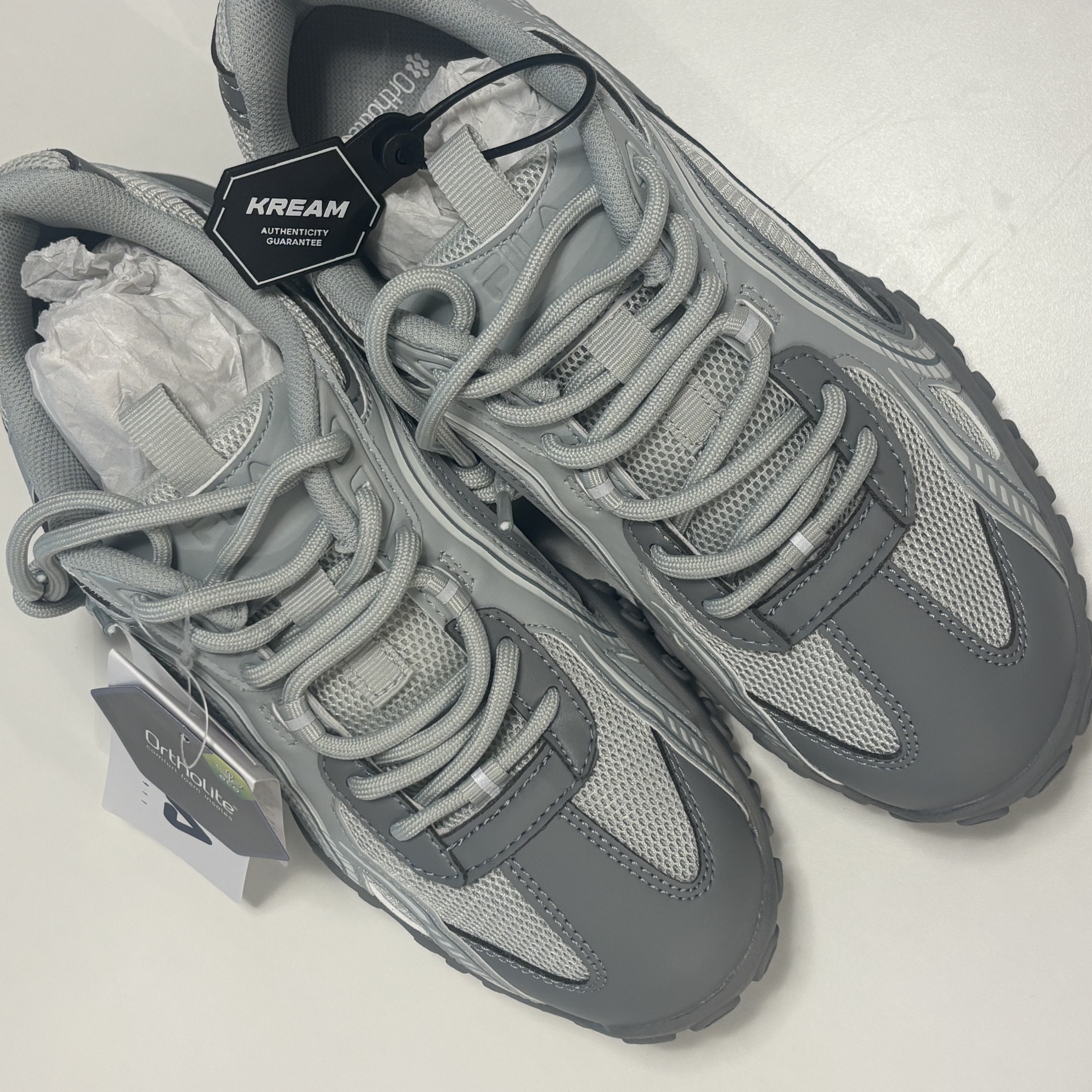 Fila Echappe MS Triple Grey 착용 스타일 - 1