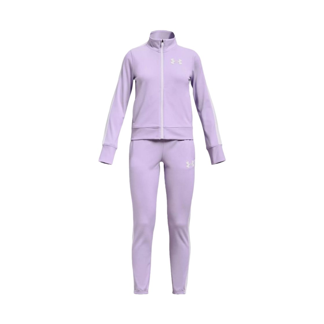1363380-515 (Kids) Under Armour Knit Track Suit Pink