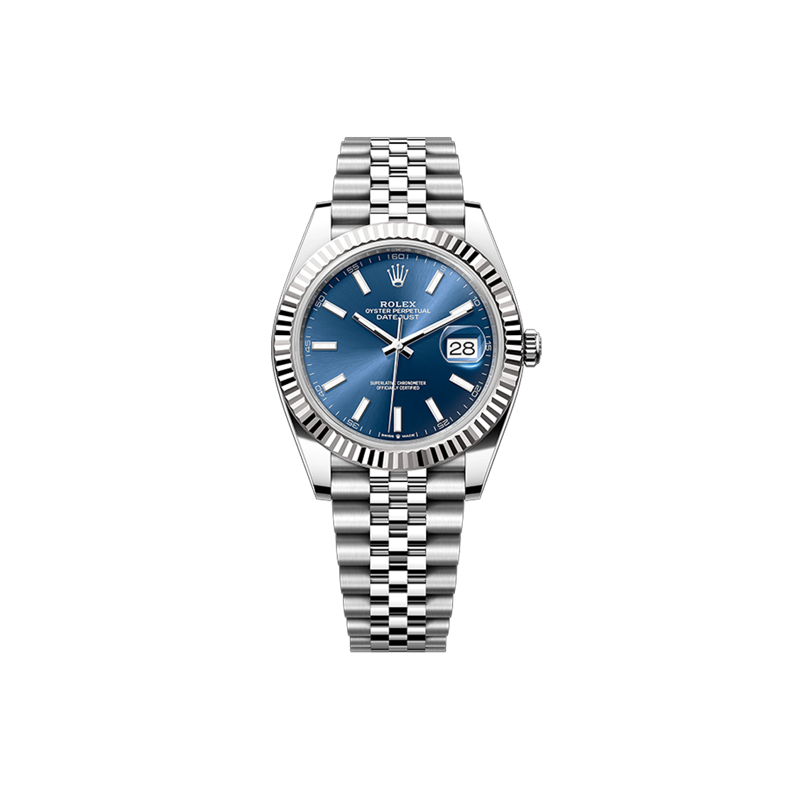 IT3NBW6DSVSF Rolex Datejust 41 126334 Blue Dial Jubilee Bracelet No. 6581
