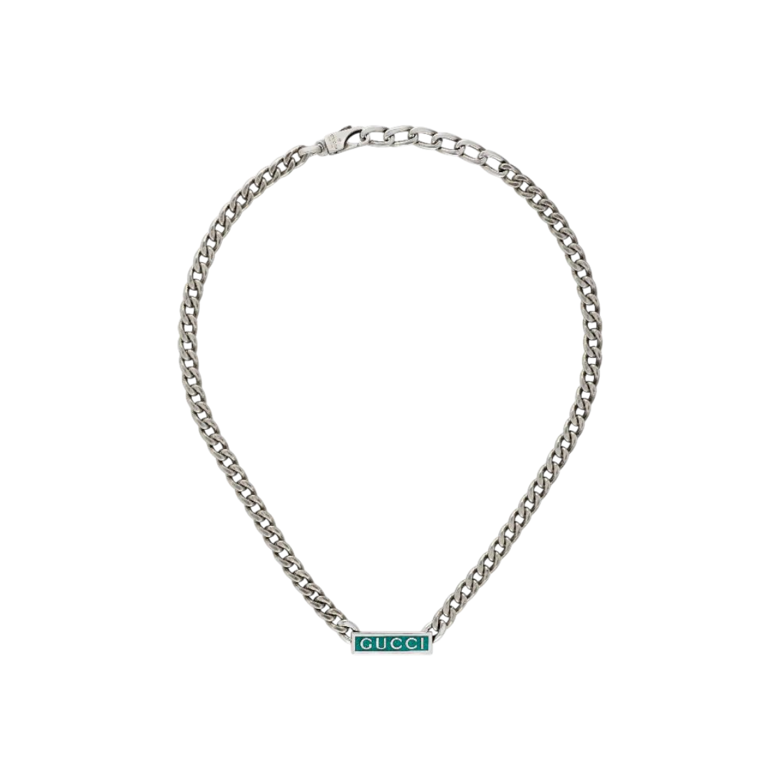 IT5RVGASF3GN Gucci Silver Chain Necklace 678713