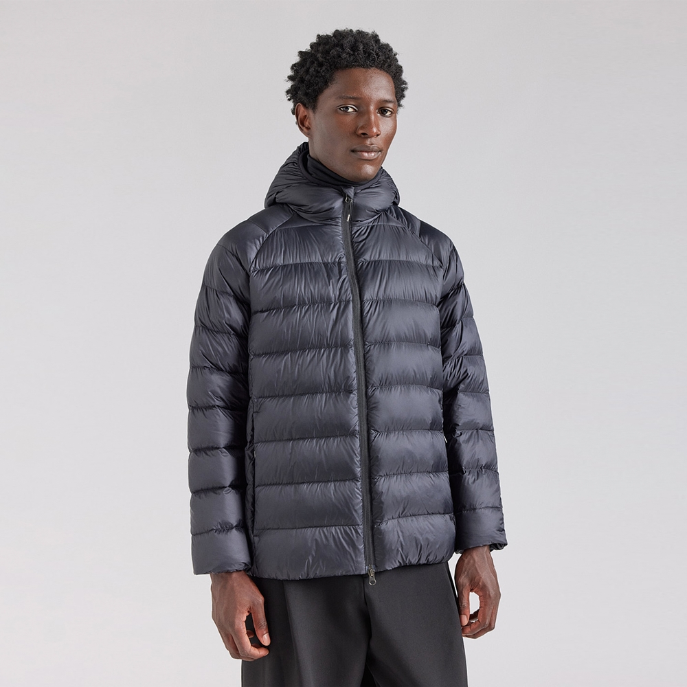 피레넥스 (24FW) ARIAL Hooded Down Jacket - Black(Pyrenex (24FW) ARIAL Hooded Down Jacket - Black) - 3