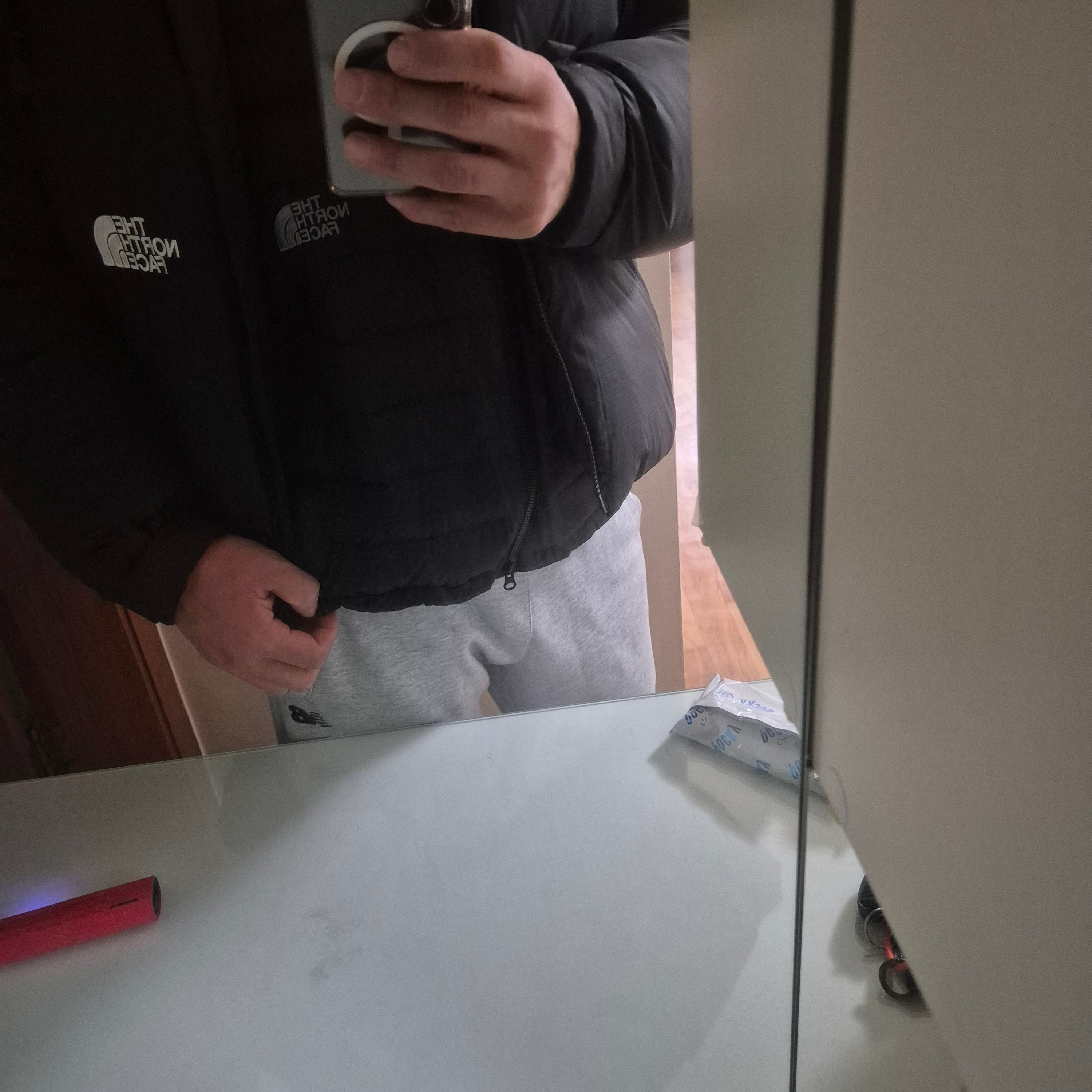 The North Face Ventus On Jacket Black, The North Face White Label Project Down Jacket RDS Black - 25FW 착용 스타일