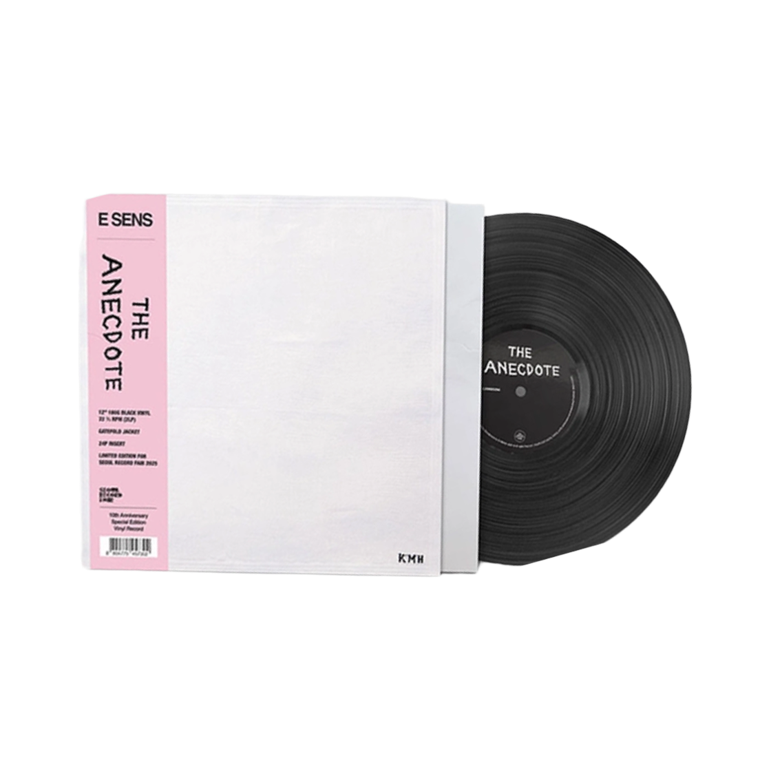 이센스 에넥도트 10주년 스페셜 기념반 LP 블랙 (2LP)(E Sens The Anecdote 10th Anniversary Special Edition LP Black (2LP))
