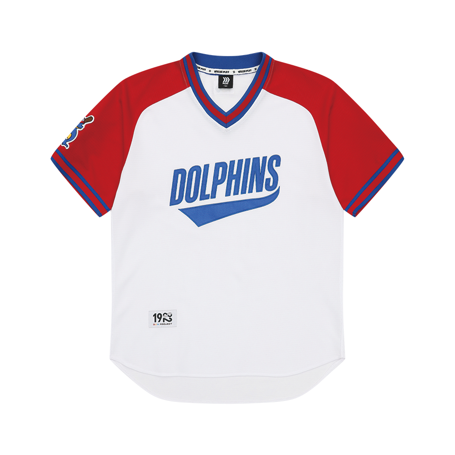 FRTGUF01 [예약배송] WILLBE PLAY Dolphins Jersey White