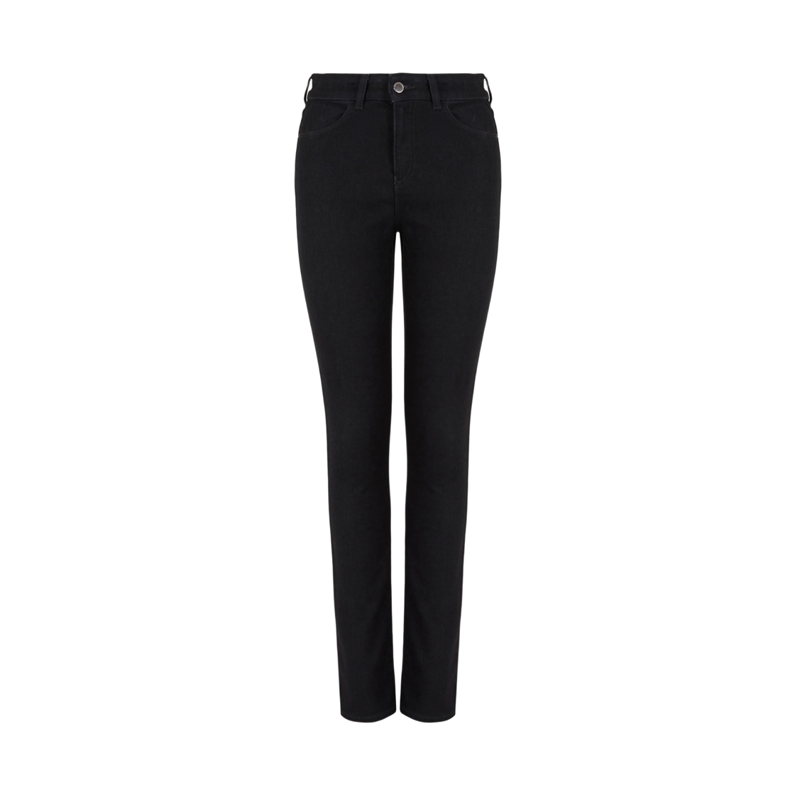 8N2J182DL1Z0005 (W) Emporio Arman J18 High-Rise Comfort Skinny Denim Jeans Black