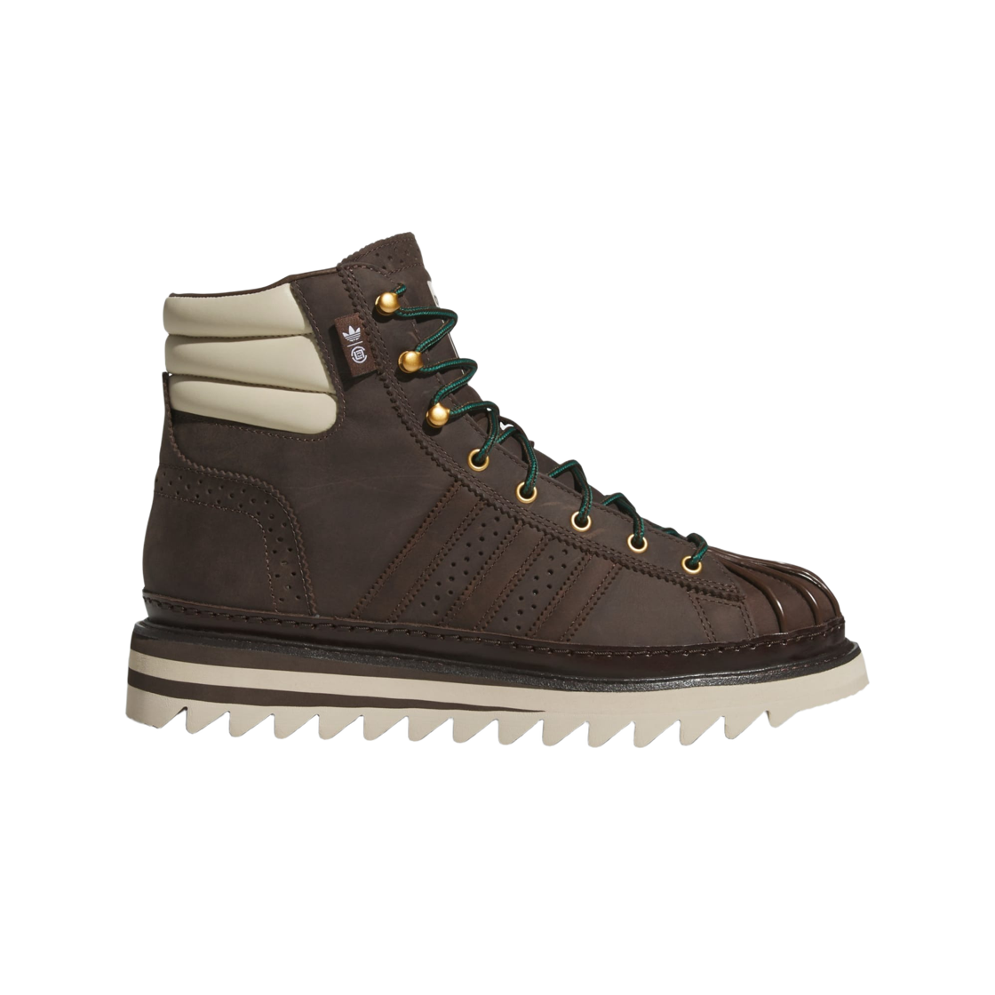 아디다스 x 에디슨 첸 클랏 프로 모델 다크 브라운 원더 베이지(Adidas x Edison Chen Clot Pro Model Dark Brown Wonder Beige) - 1