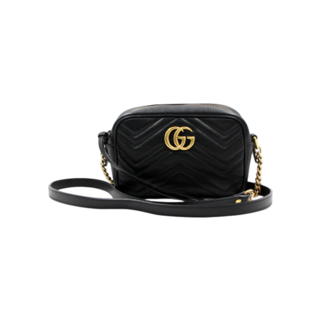 IT4OFS95EOGK Gucci GG Marmont Matelasse Mini Chain Shoulder Bag/Crossbody Bag