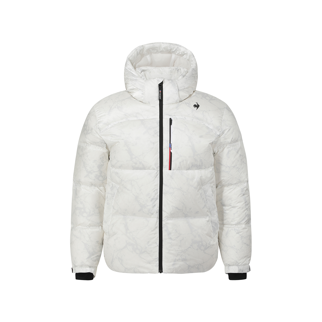 르꼬끄 스포르티브 유니 레귤러핏 벤쳐 구스 숏다운자켓 - 화이트 QQ423EDJN1